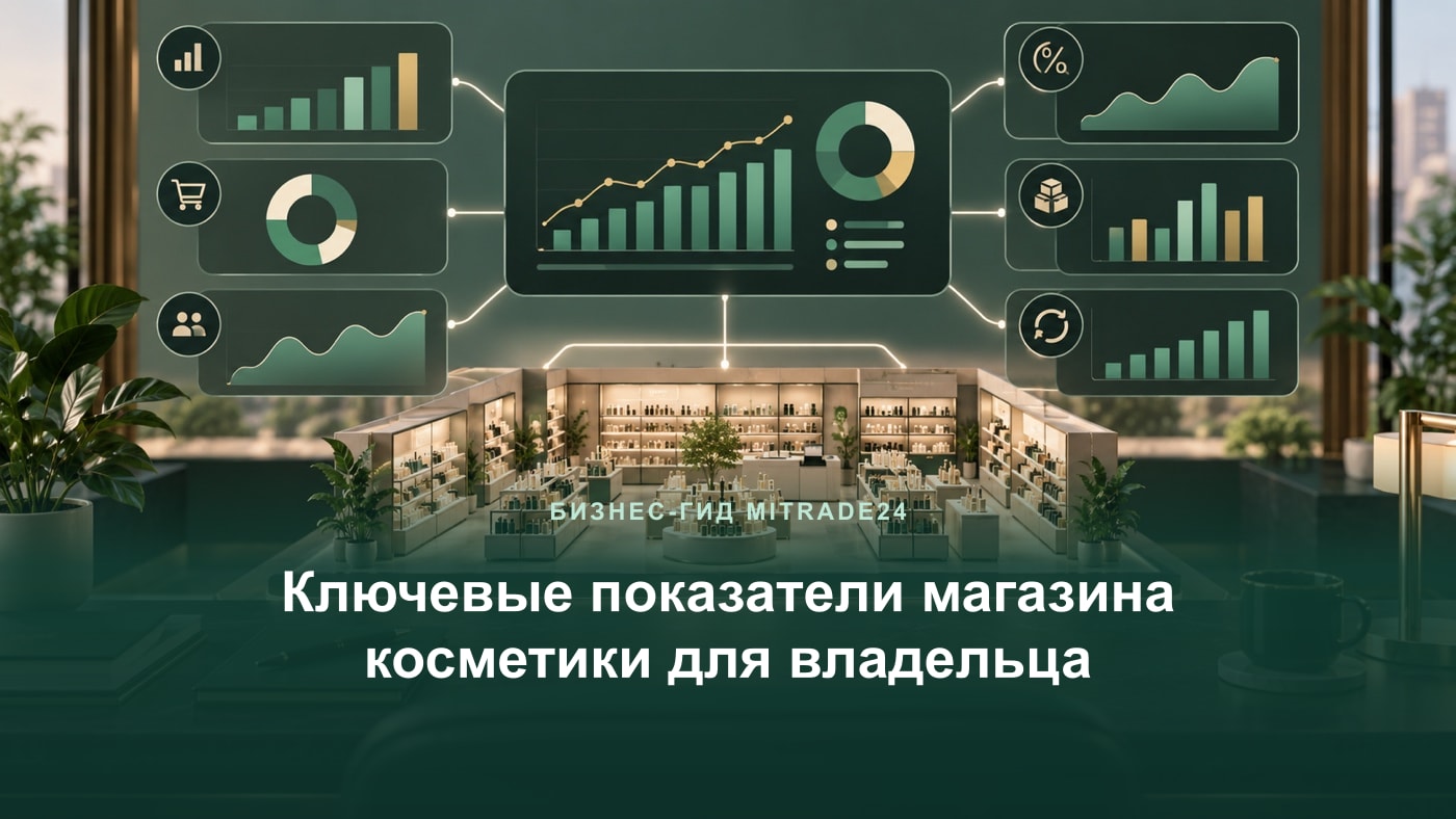 Ключевые показатели магазина косметики для владельца Ключевые показатели магазина косметики для владельца