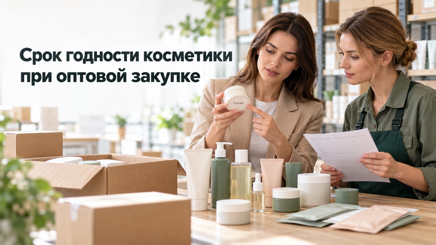 Проверка срока годности косметики при оптовой закупке Проверка срока годности косметики при оптовой закупке