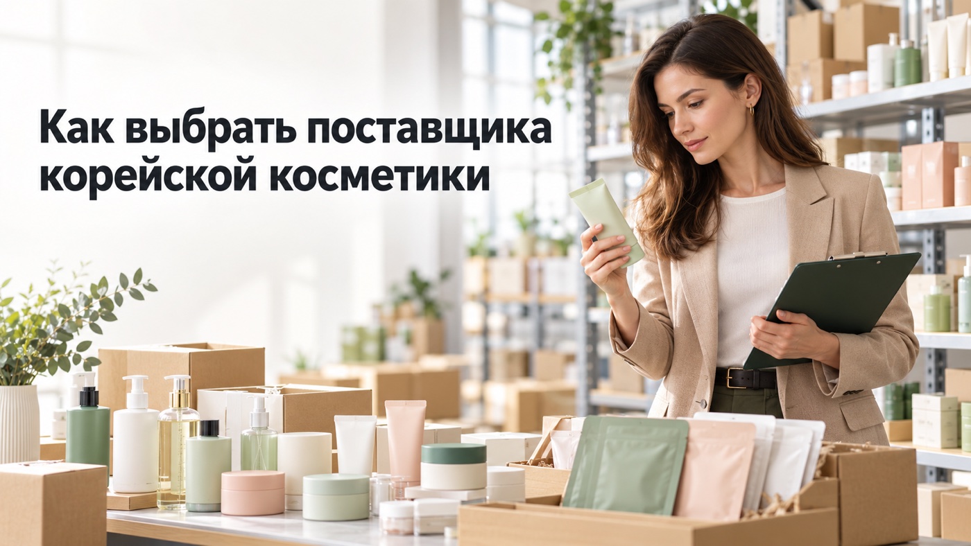 Как выбрать поставщика корейской косметики для магазина — 10 критериев проверки Как выбрать поставщика корейской косметики для магазина — 10 критериев проверки