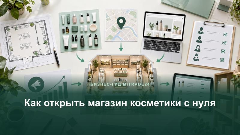 Как открыть магазин косметики с нуля