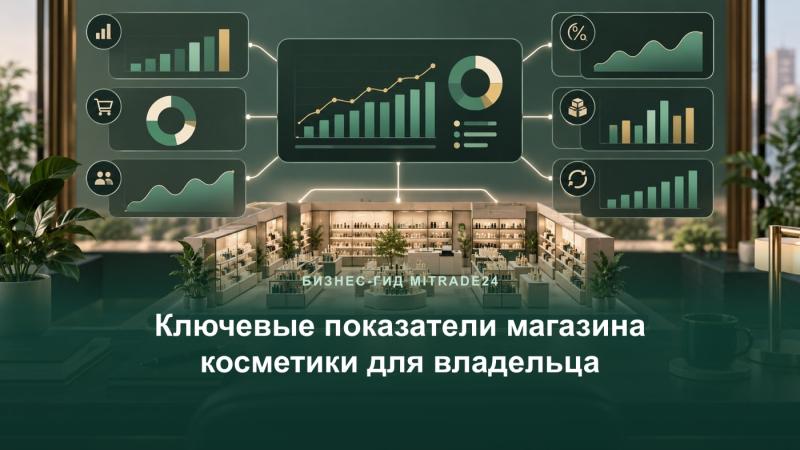 Ключевые показатели магазина косметики для владельца