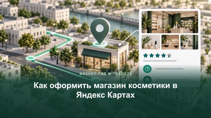 Как оформить магазин косметики в Яндекс Картах — карточка Яндекс Бизнеса