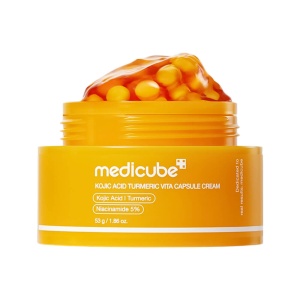 [MEDICUBE] Капсульный крем для сияния кожи KOJIC ACID TURMERIC VITA CAPSULE CREAM 53гр