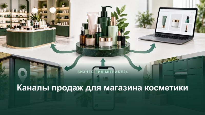 Каналы продаж для магазина косметики