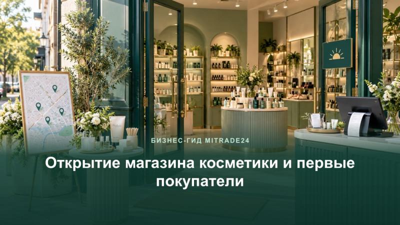 Открытие магазина косметики — как привлечь первых покупателей