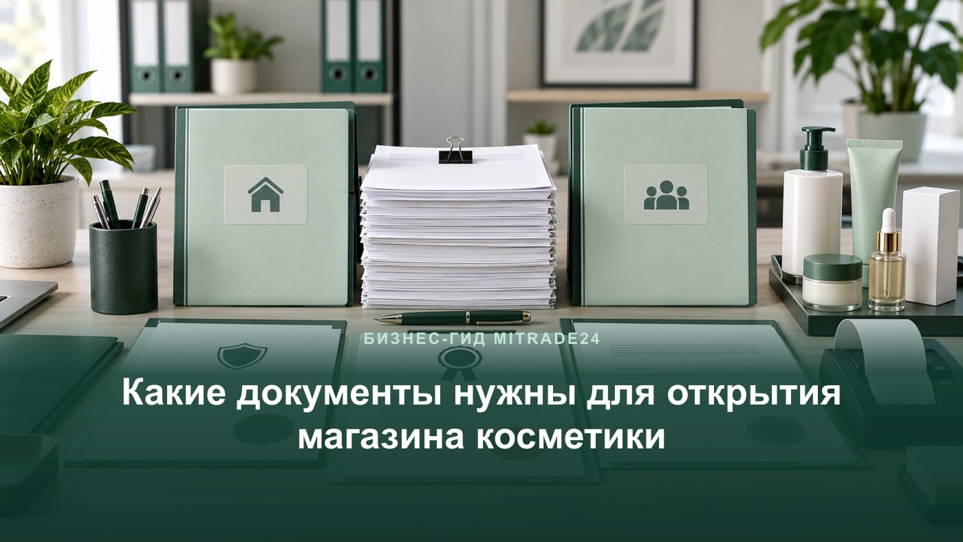 Какие документы нужны для открытия магазина косметики Какие документы нужны для открытия магазина косметики