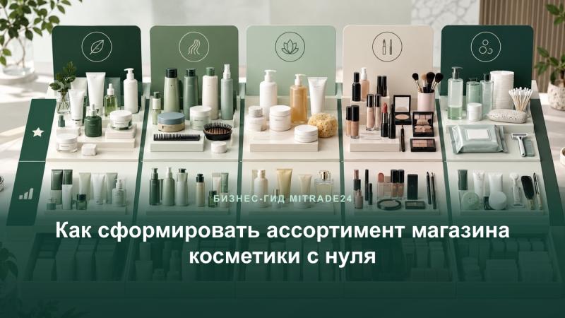 Как сформировать ассортимент магазина косметики с нуля