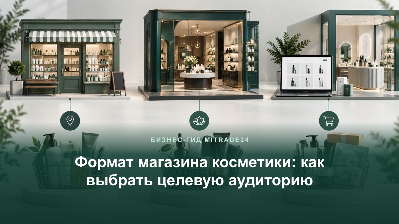 Формат магазина косметики: как выбрать целевую аудиторию Формат магазина косметики: как выбрать целевую аудиторию