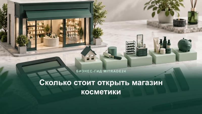 Сколько стоит открыть магазин косметики