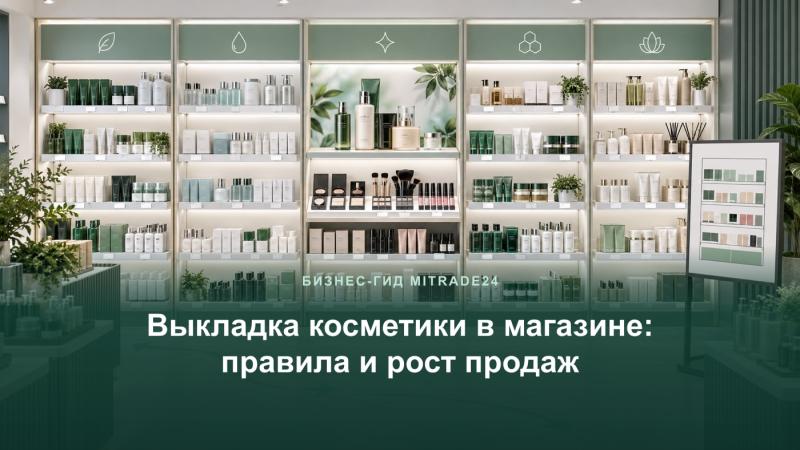 Выкладка косметики в магазине: правила и рост продаж