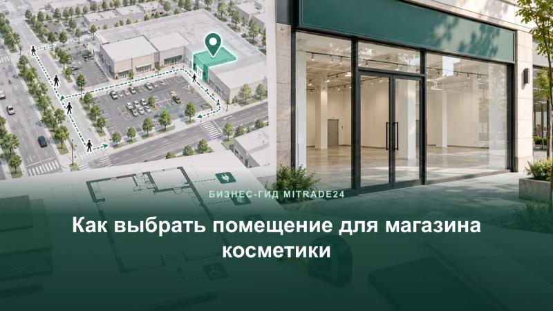 Как выбрать помещение для магазина косметики
