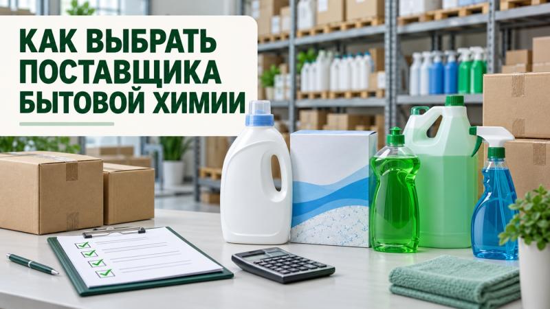 Выбор оптового поставщика бытовой химии для магазина