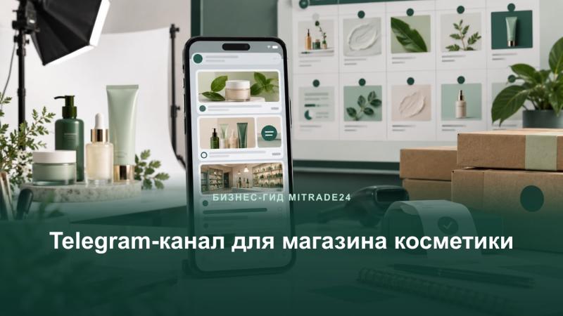 Telegram-канал магазина косметики — создание, контент и продвижение